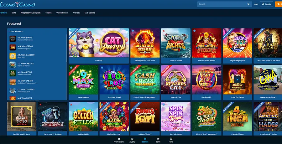 Cosmo Casino Review