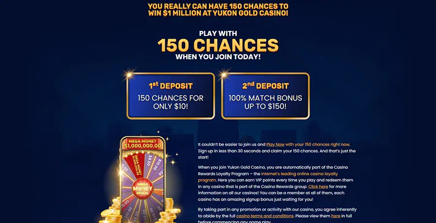 Yukon Gold Casino Review - November 2024