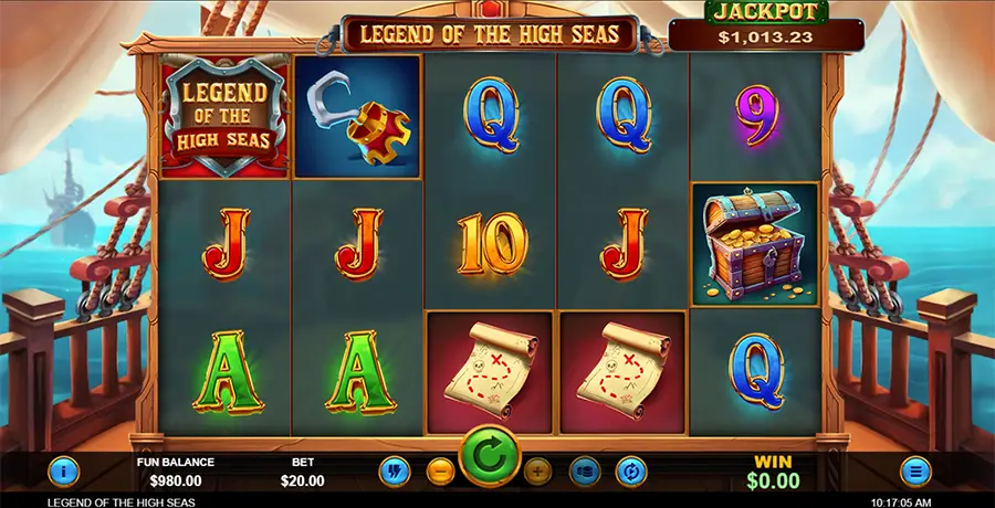 Legend of the high seas slot review