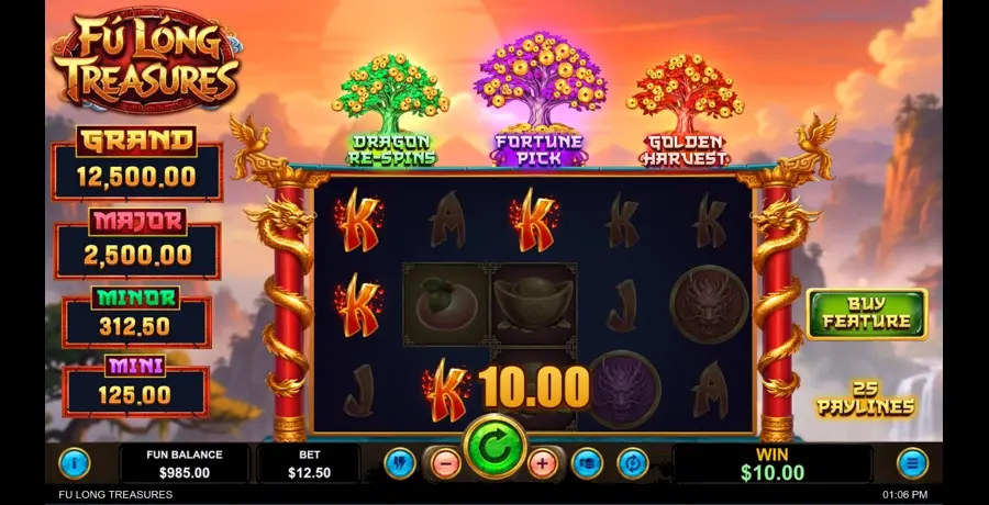 Fu Long Treasures Slot Review